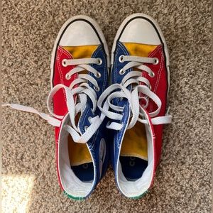 colorful converse